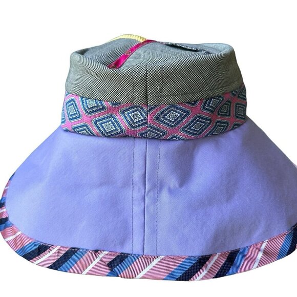 Hairston Roberson Sun Hat Gray Tweed Suit‎ Top Opening Broadcloth Multicolor USA main image 6